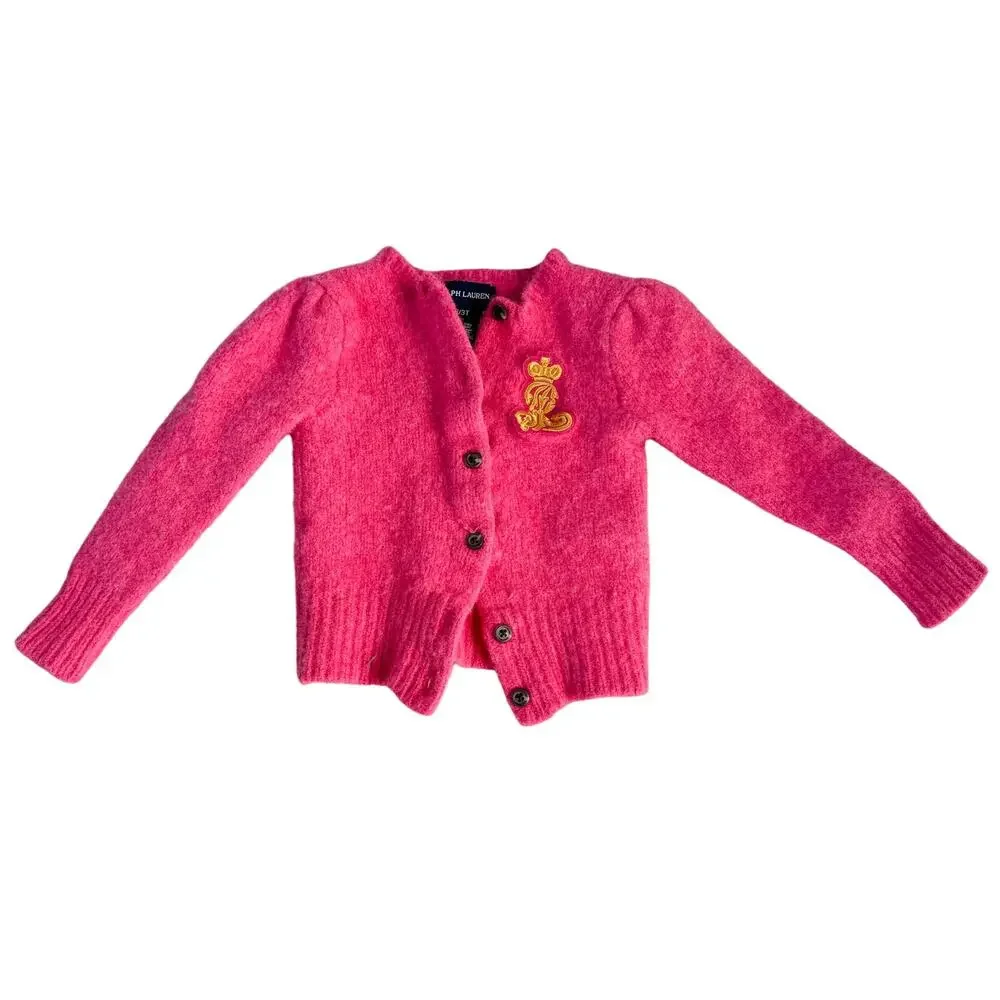 Girls Ralph Lauren Wool Angora sweater